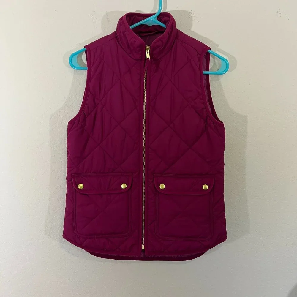 J.Crew Women's Bundle of 2 Quilted Puffer Vests Size XXS - Picture 2 of 16